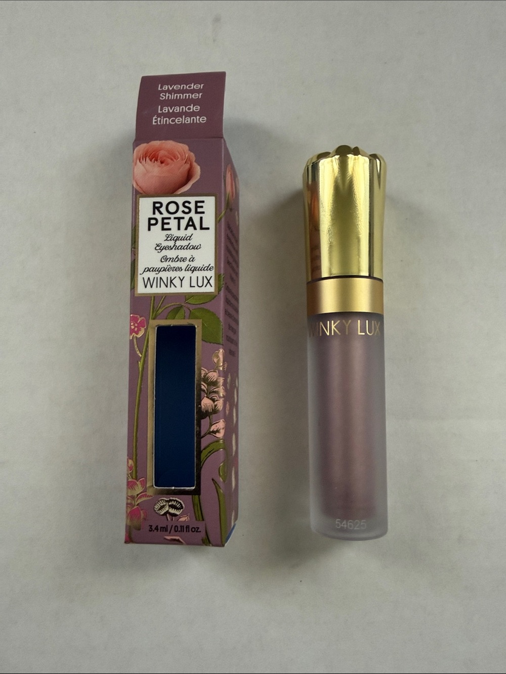 WINKY LUX Rose Petal Liquid Eyeshadow - Lavender Shimmer